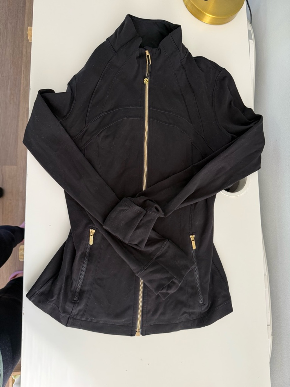 LULULEMON - Define jacket - Black / Gold - Size 6